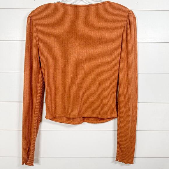 Brand NEW Kohl’s SO Junior’s Cozy Super Soft Cinnamon Coffee Cinch Top, Small - Picture 6 of 6
